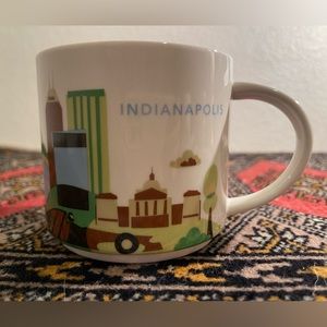 Starbucks Indianapolis "You are Here" Series Ceramic Mug